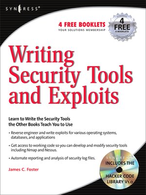 cover image of Writing Security Tools and Exploits